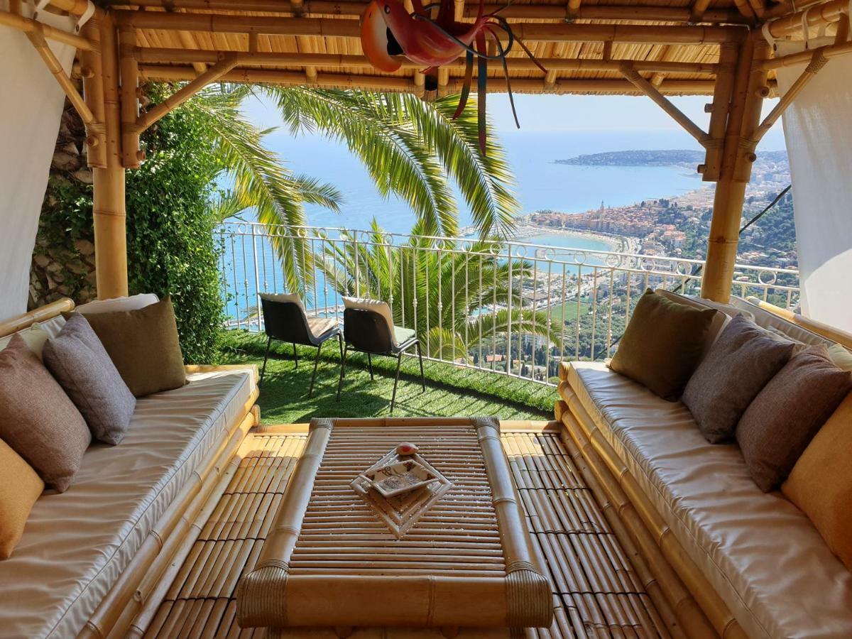 Villa Panoramica Menton Exterior foto